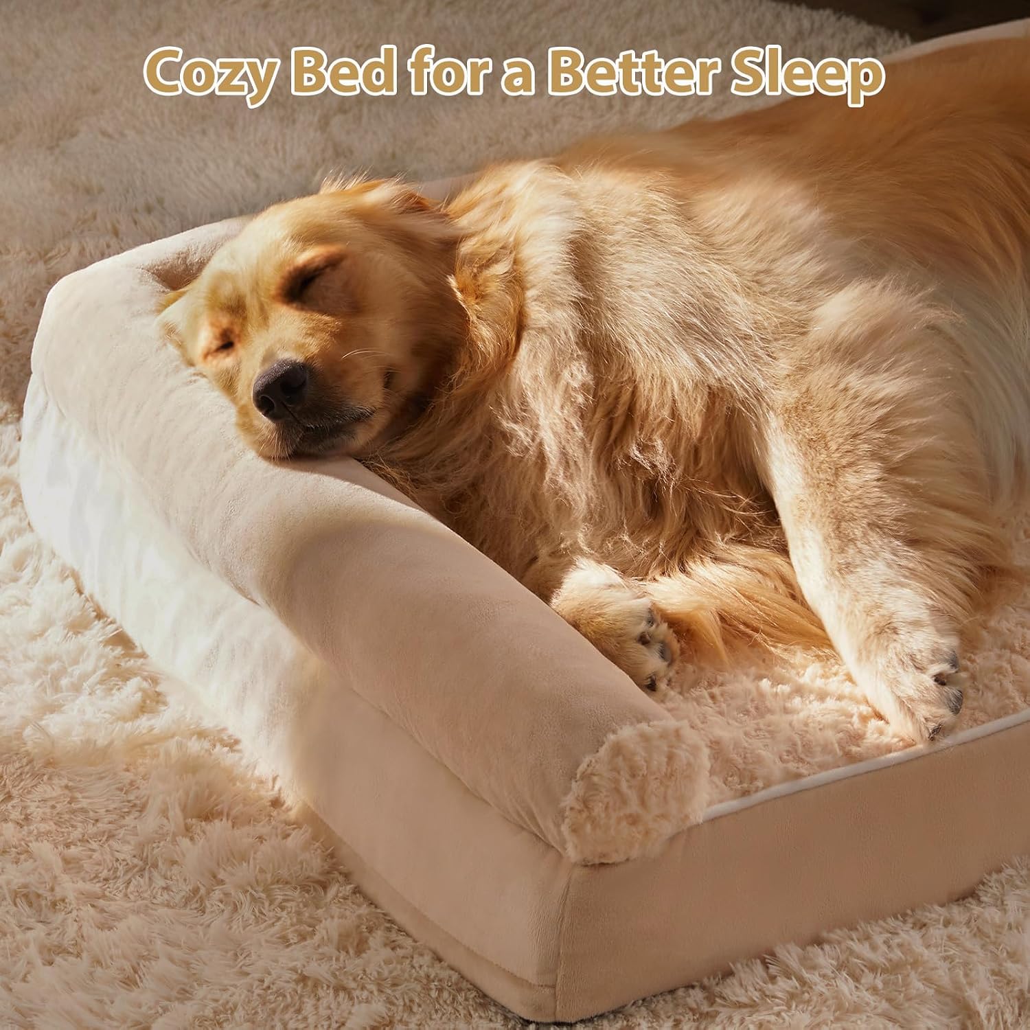Dog bed, waterproof couch structure, removable washable structure
